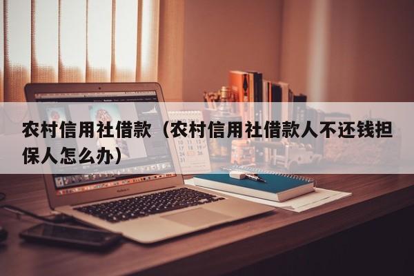 农村信用社借款（农村信用社借款人不还钱担保人怎么办）