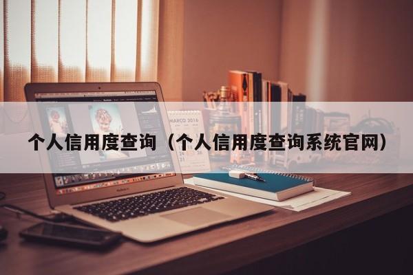 个人信用度查询（个人信用度查询系统官网）