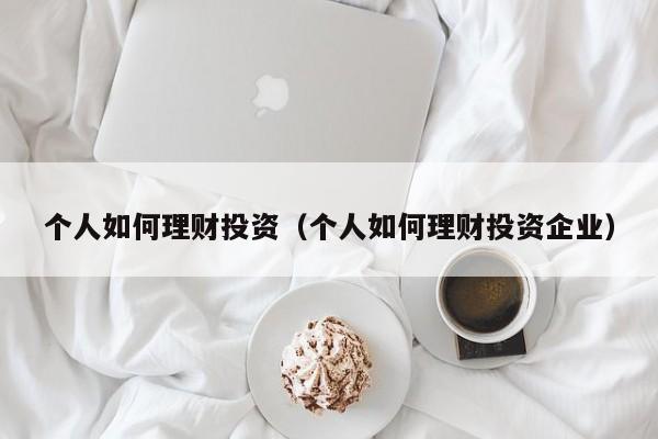 个人如何理财投资（个人如何理财投资企业）