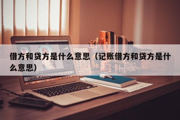 借方和贷方是什么意思（记账借方和贷方是什么意思）