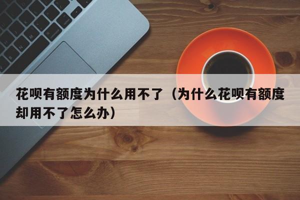 花呗有额度为什么用不了（为什么花呗有额度却用不了怎么办）