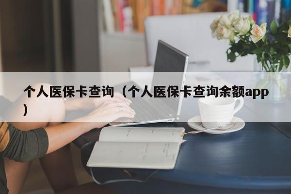 个人医保卡查询（个人医保卡查询余额app）
