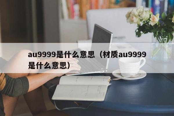 au9999是什么意思（材质au9999是什么意思）