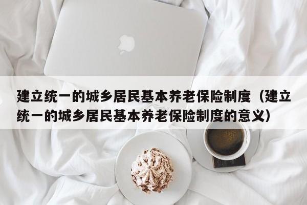 建立统一的城乡居民基本养老保险制度（建立统一的城乡居民基本养老保险制度的意义）