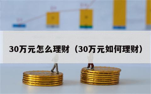 30万元怎么理财（30万元如何理财）