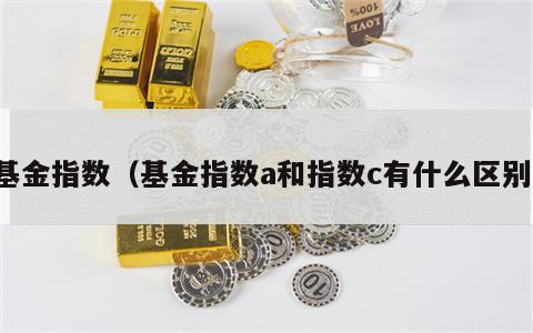 基金指数（基金指数a和指数c有什么区别）