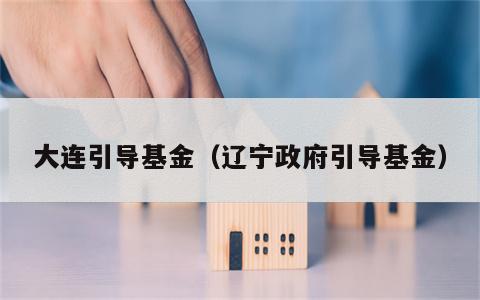 大连引导基金（辽宁政府引导基金）
