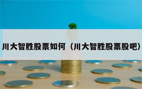 川大智胜股票如何（川大智胜股票股吧）