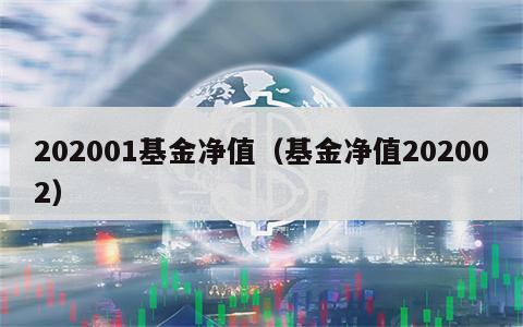 202001基金净值（基金净值202002）
