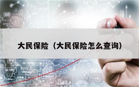 大民保险（大民保险怎么查询）