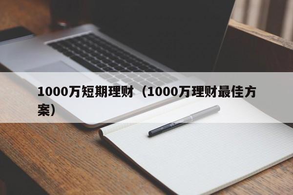1000万短期理财（1000万理财最佳方案）