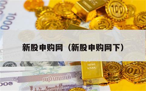 新股申购网（新股申购网下）