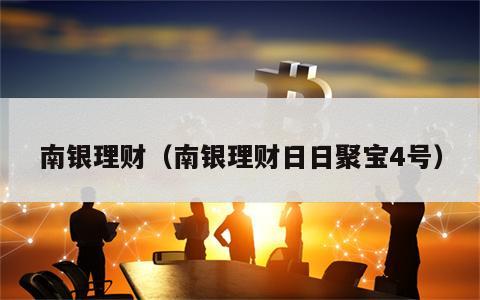 南银理财（南银理财日日聚宝4号）