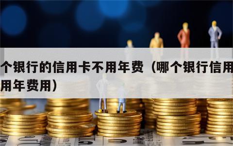 哪个银行的信用卡不用年费（哪个银行信用卡不用年费用）