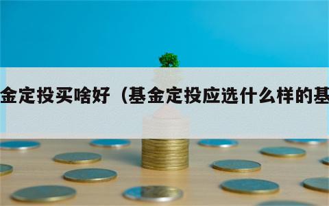 基金定投买啥好（基金定投应选什么样的基金）