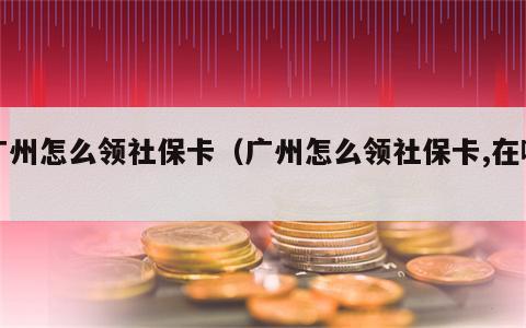 广州怎么领社保卡（广州怎么领社保卡,在哪）