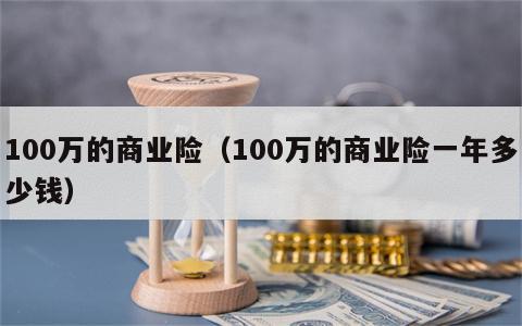 100万的商业险（100万的商业险一年多少钱）