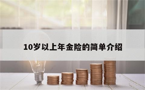 10岁以上年金险的简单介绍