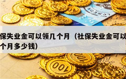 社保失业金可以领几个月（社保失业金可以领几个月多少钱）