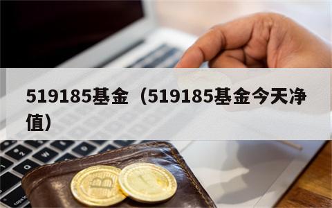519185基金（519185基金今天净值）