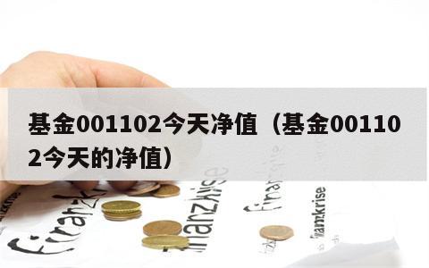 基金001102今天净值（基金001102今天的净值）