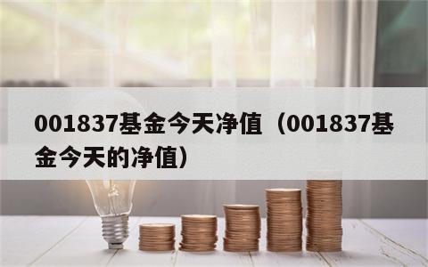 001837基金今天净值（001837基金今天的净值）