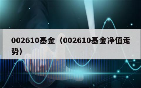 002610基金（002610基金净值走势）