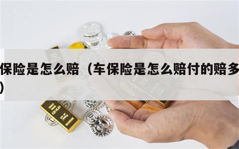 车保险是怎么赔（车保险是怎么赔付的赔多少钱）