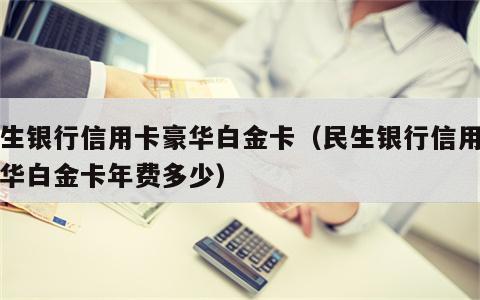 民生银行信用卡豪华白金卡（民生银行信用卡豪华白金卡年费多少）