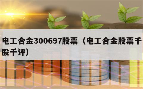 电工合金300697股票（电工合金股票千股千评）