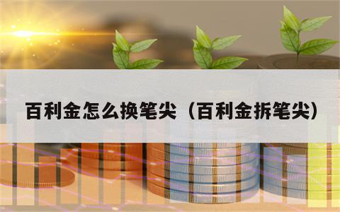 百利金怎么换笔尖（百利金拆笔尖）