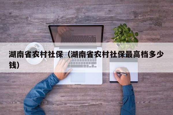 湖南省农村社保（湖南省农村社保最高档多少钱）