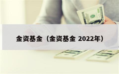 金资基金（金资基金 2022年）