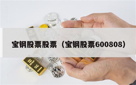 宝钢股票股票（宝钢股票600808）