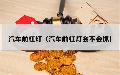 汽车前杠灯（汽车前杠灯会不会抓）