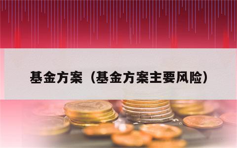 基金方案（基金方案主要风险）
