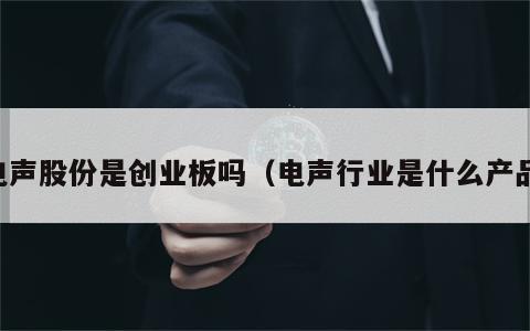 电声股份是创业板吗（电声行业是什么产品）