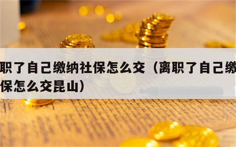 离职了自己缴纳社保怎么交（离职了自己缴纳社保怎么交昆山）