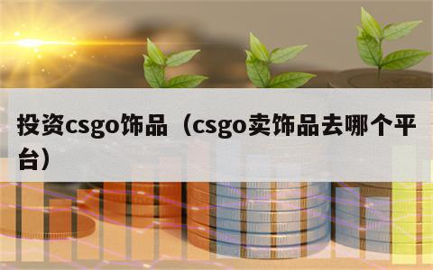 投资csgo饰品（csgo卖饰品去哪个平台）