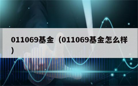 011069基金（011069基金怎么样）