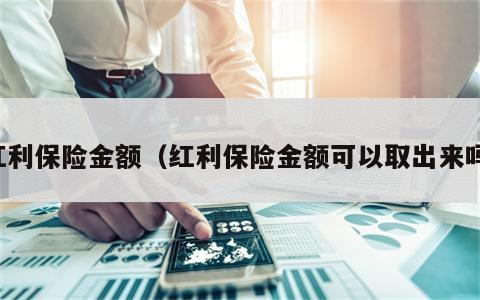 红利保险金额（红利保险金额可以取出来吗）