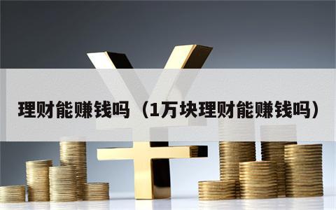 理财能赚钱吗（1万块理财能赚钱吗）