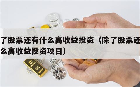 除了股票还有什么高收益投资（除了股票还有什么高收益投资项目）