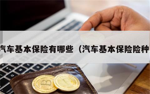 汽车基本保险有哪些（汽车基本保险险种）