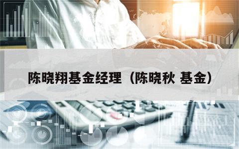 陈晓翔基金经理（陈晓秋 基金）