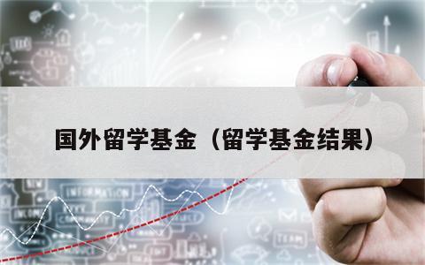国外留学基金（留学基金结果）