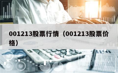 001213股票行情（001213股票价格）