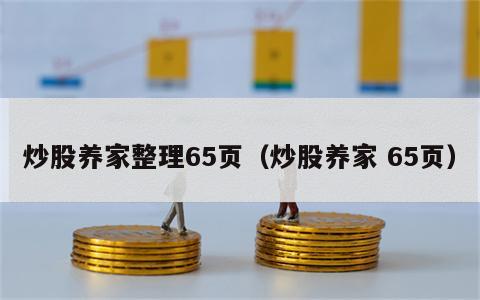 炒股养家整理65页（炒股养家 65页）