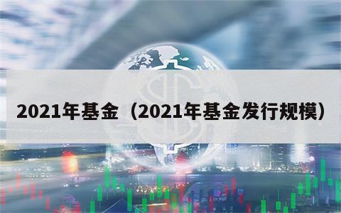 2021年基金（2021年基金发行规模）