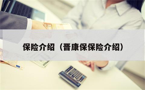 保险介绍（晋康保保险介绍）